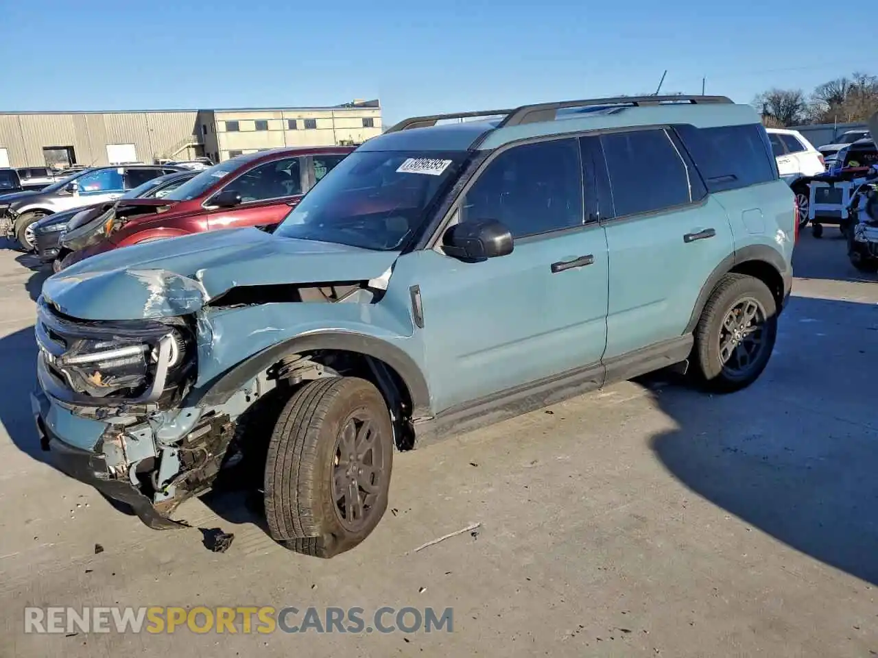 1 Photograph of a damaged car 3FMCR9B60NRE18795 FORD BRONCO 2022