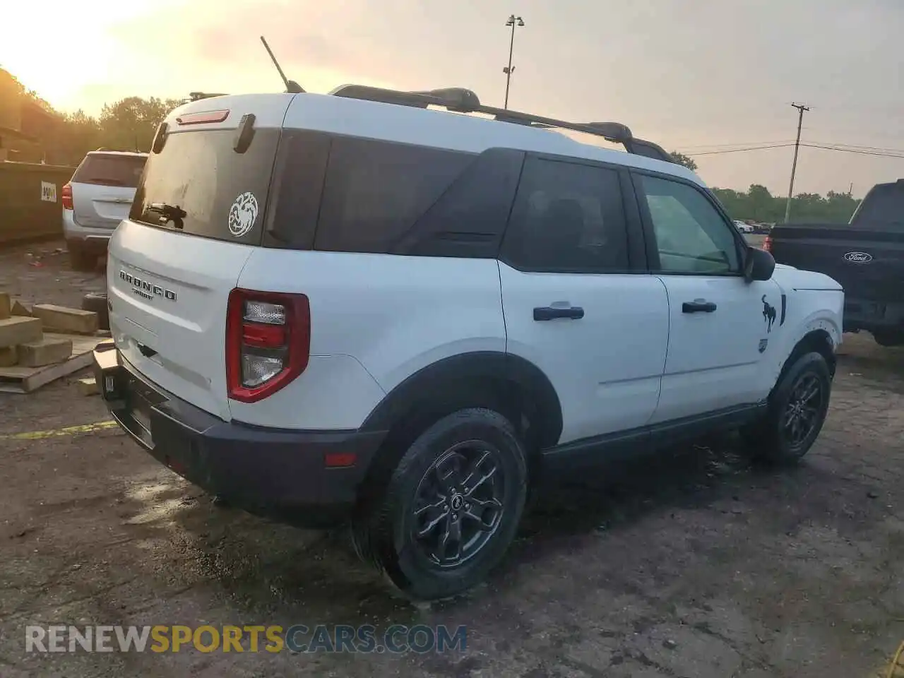 3 Photograph of a damaged car 3FMCR9B60NRE20336 FORD BRONCO 2022