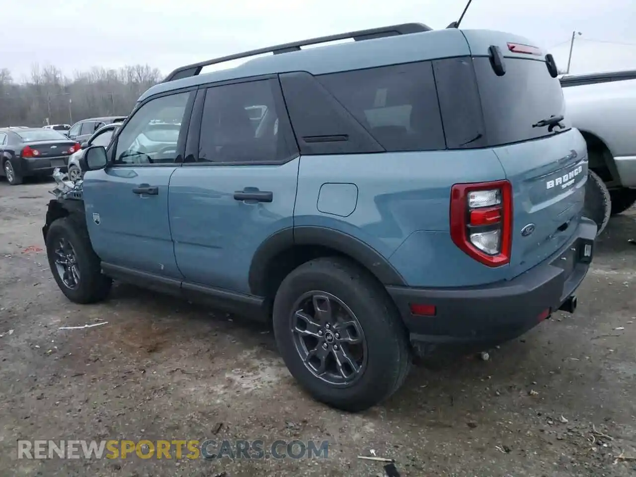 2 Photograph of a damaged car 3FMCR9B62NRD34588 FORD BRONCO 2022