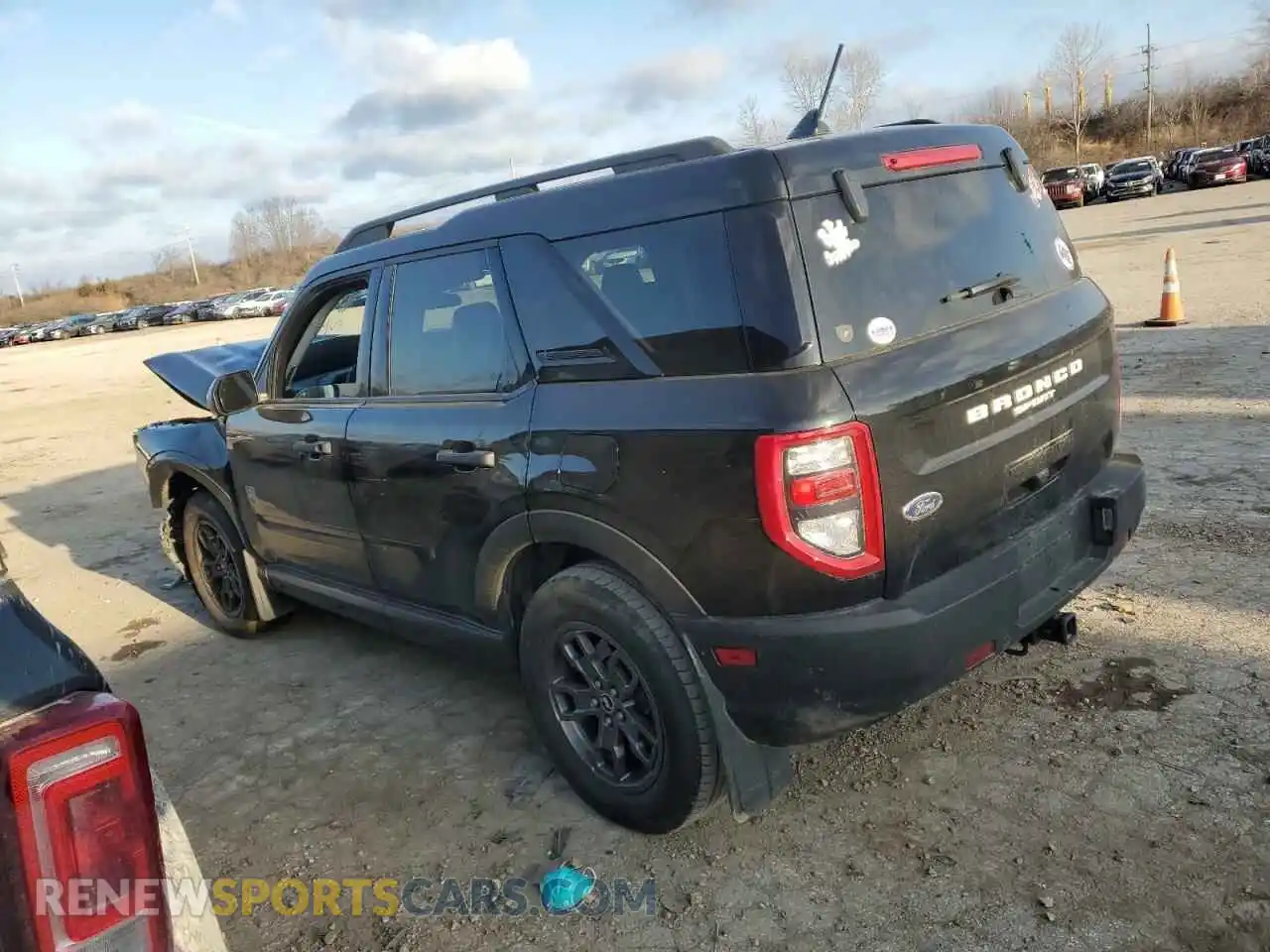 2 Photograph of a damaged car 3FMCR9B62NRD96587 FORD BRONCO 2022