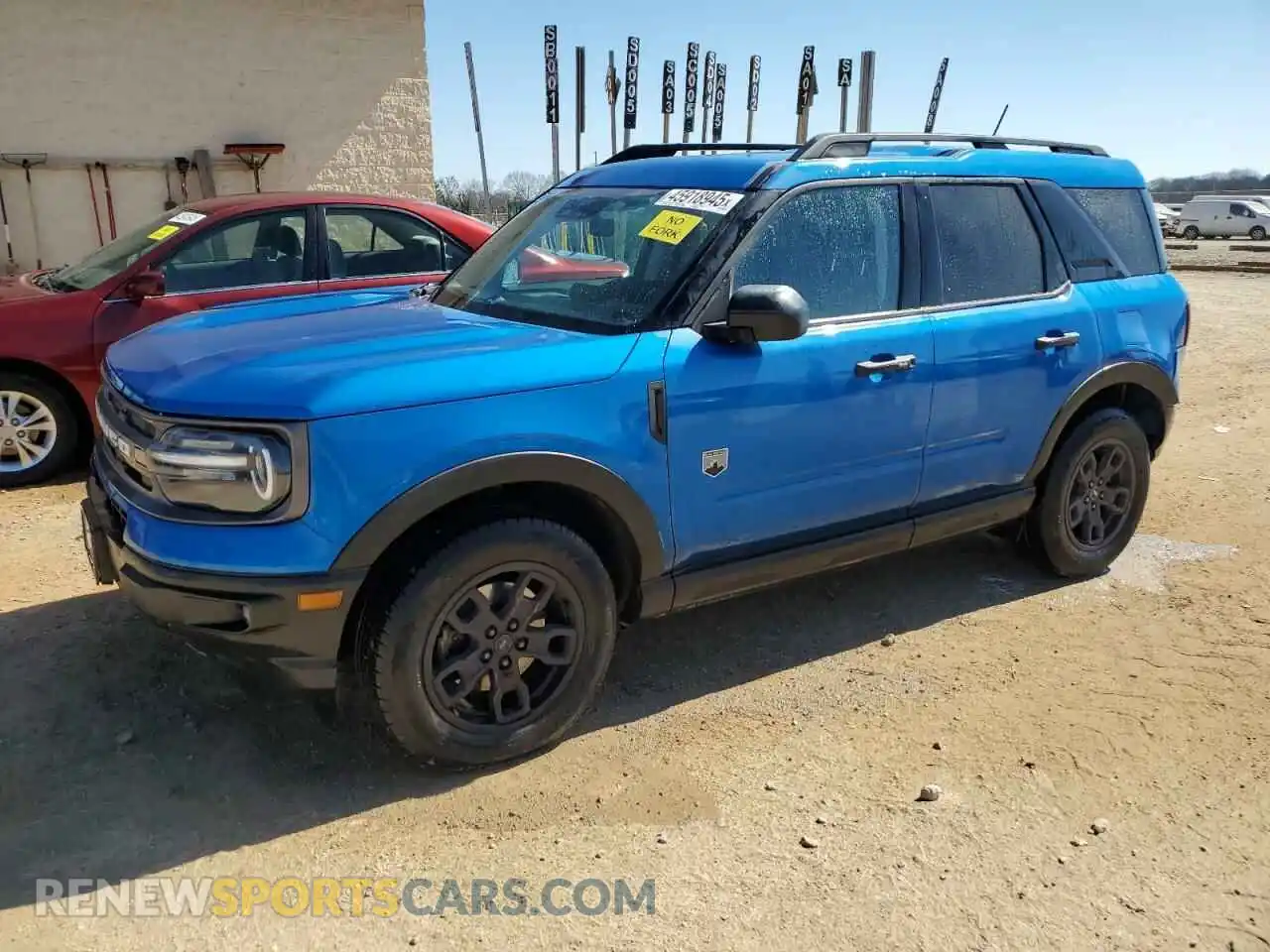1 Photograph of a damaged car 3FMCR9B63NRD89714 FORD BRONCO 2022