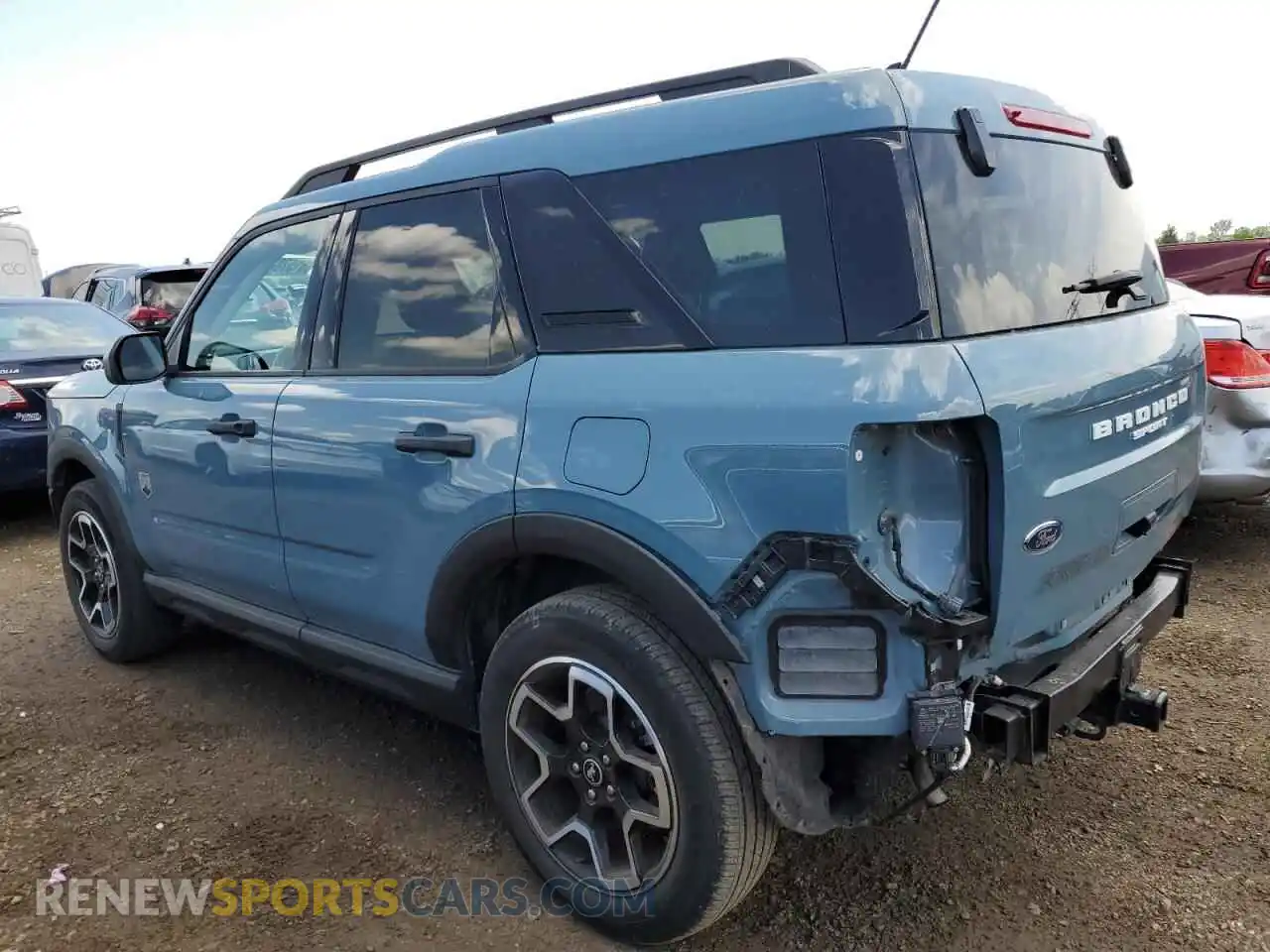 2 Photograph of a damaged car 3FMCR9B63NRD91141 FORD BRONCO 2022
