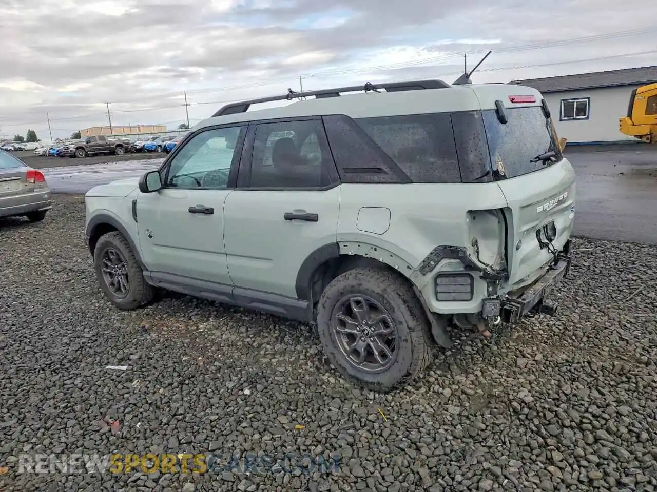 2 Photograph of a damaged car 3FMCR9B63NRE02591 FORD BRONCO 2022