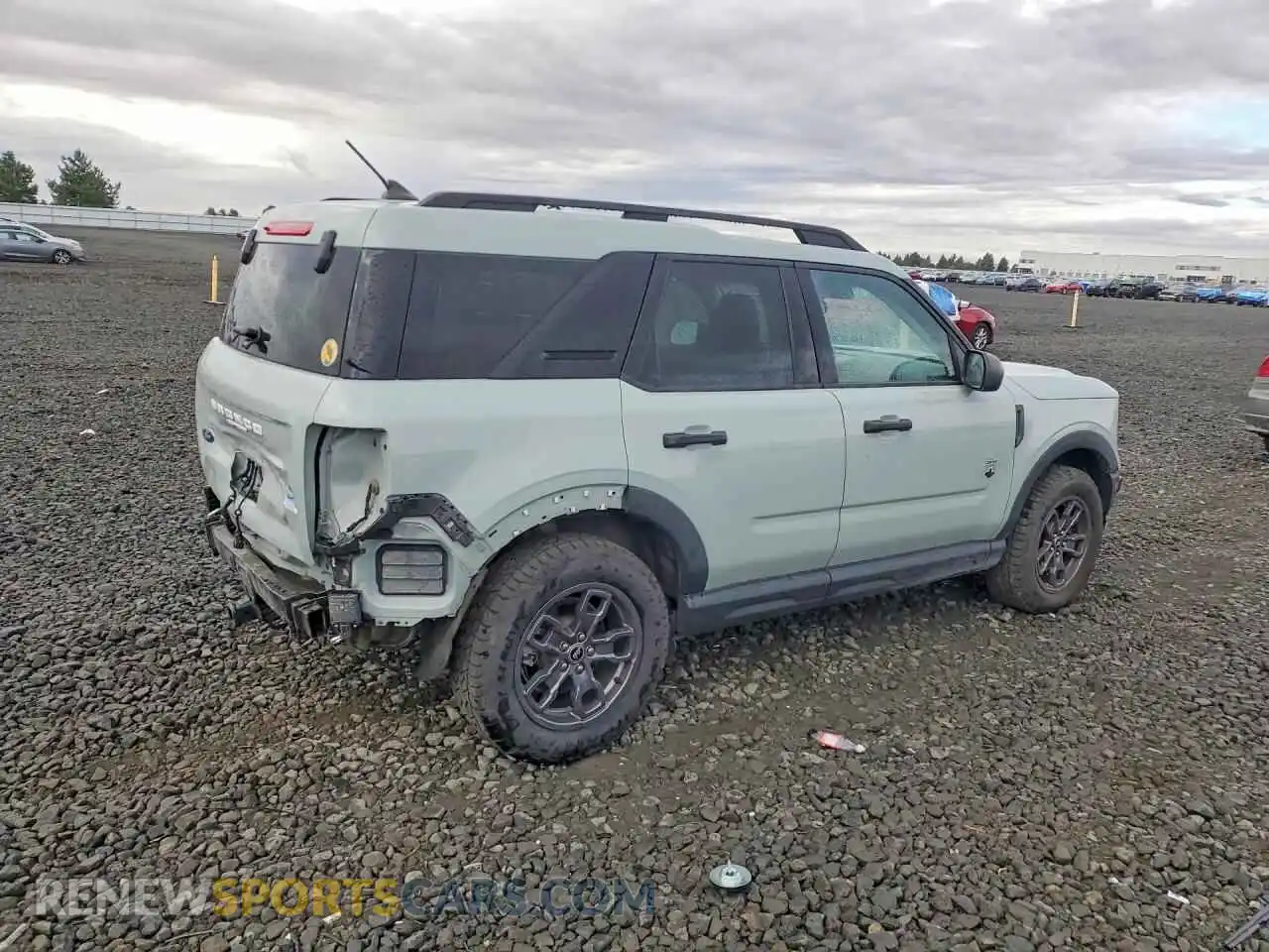 3 Photograph of a damaged car 3FMCR9B63NRE02591 FORD BRONCO 2022