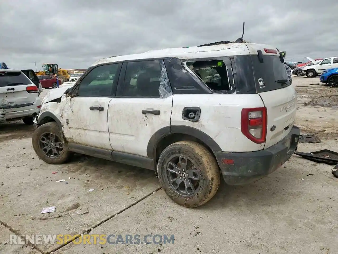 2 Photograph of a damaged car 3FMCR9B63NRE05300 FORD BRONCO 2022