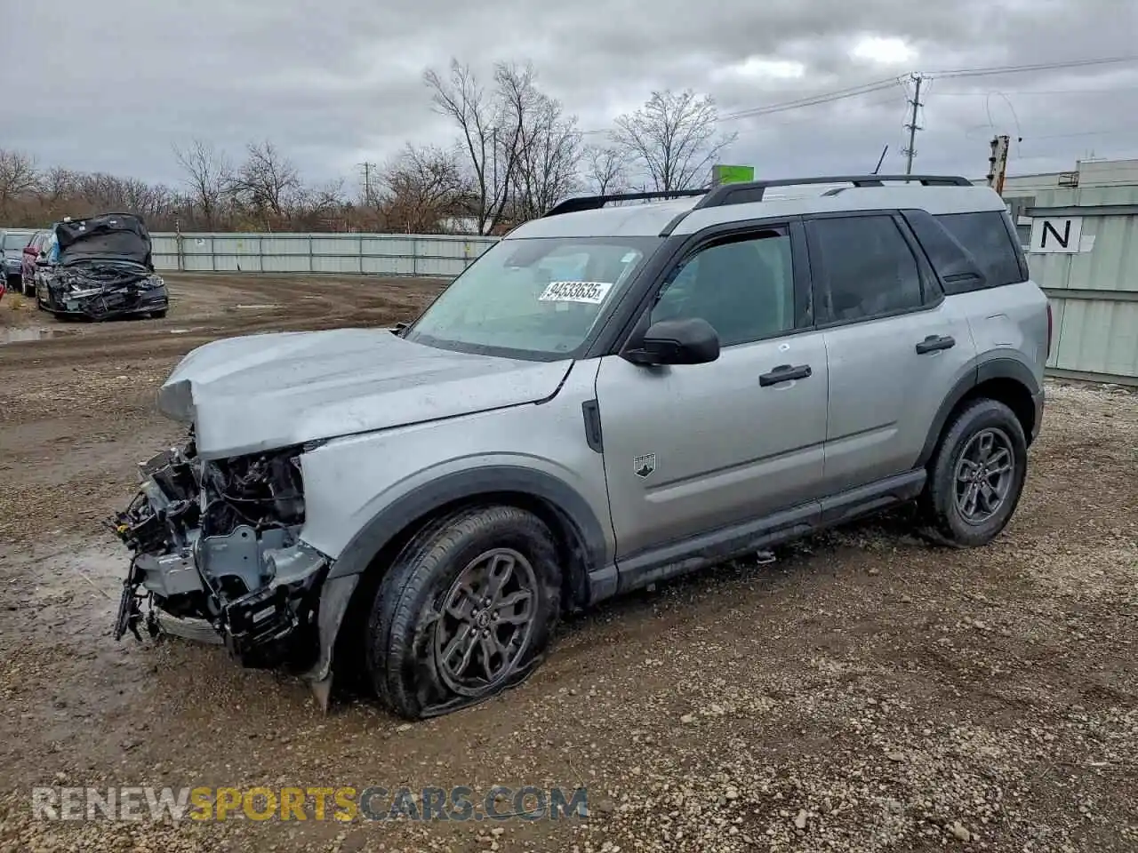 1 Photograph of a damaged car 3FMCR9B63NRE07189 FORD BRONCO 2022