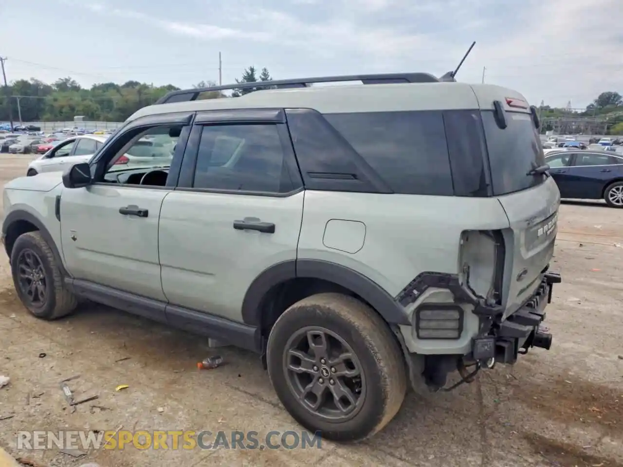 2 fotografías del automóvil dañado 3FMCR9B63NRE20251 FORD BRONCO 2022