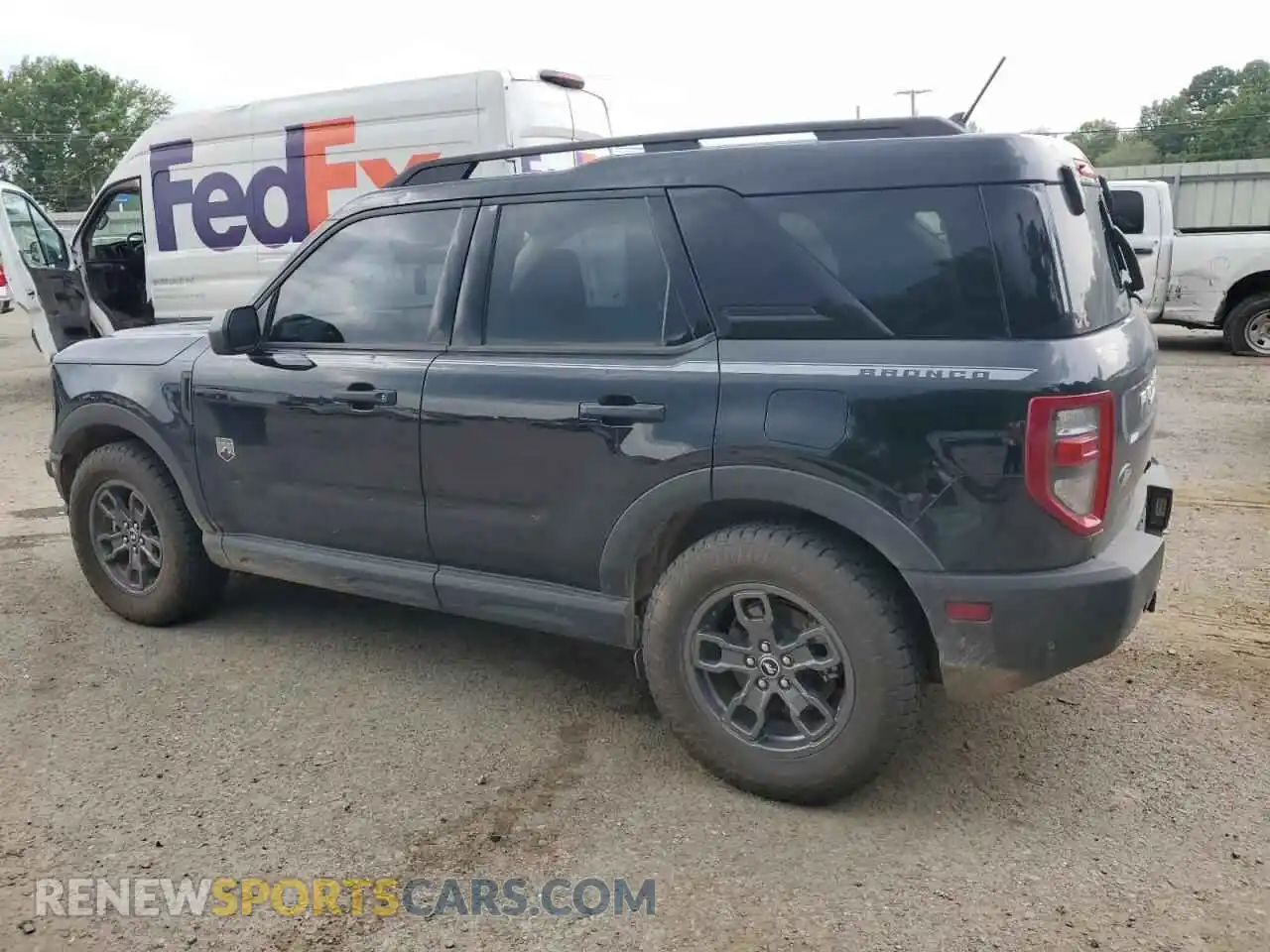 2 Photograph of a damaged car 3FMCR9B63NRE33842 FORD BRONCO 2022