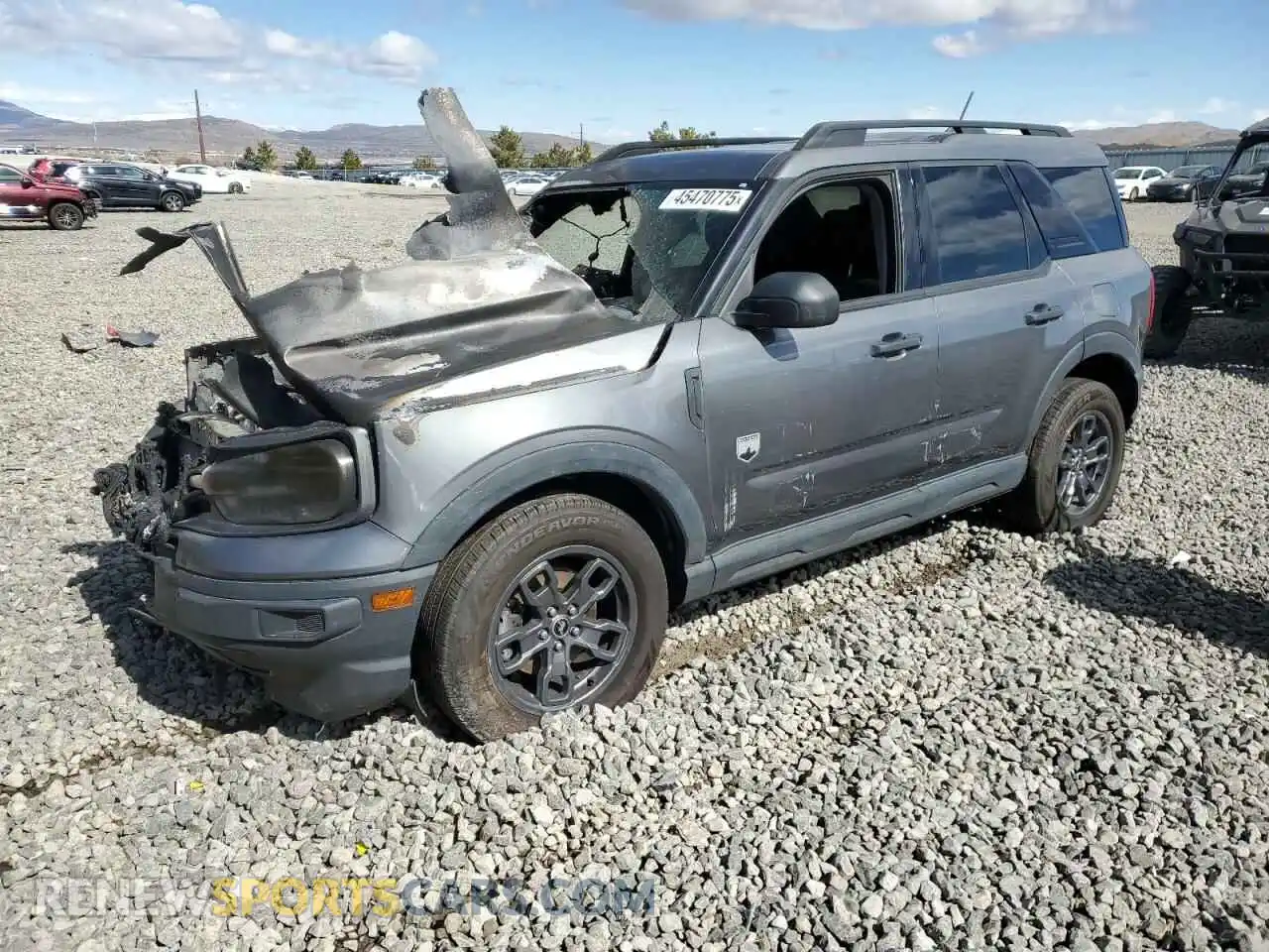 1 Photograph of a damaged car 3FMCR9B64NRD04511 FORD BRONCO 2022