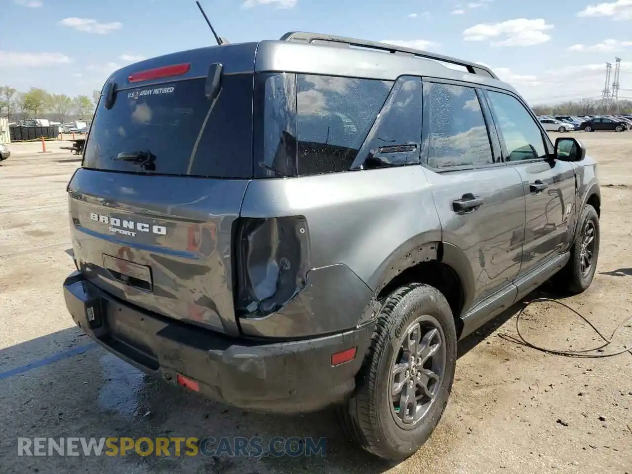 3 Photograph of a damaged car 3FMCR9B64NRD40652 FORD BRONCO 2022