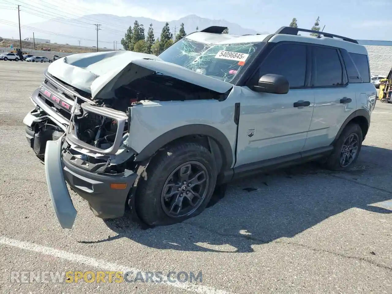 1 Photograph of a damaged car 3FMCR9B64NRD40800 FORD BRONCO 2022