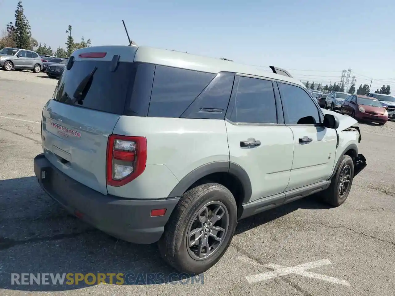 3 Photograph of a damaged car 3FMCR9B64NRD40800 FORD BRONCO 2022