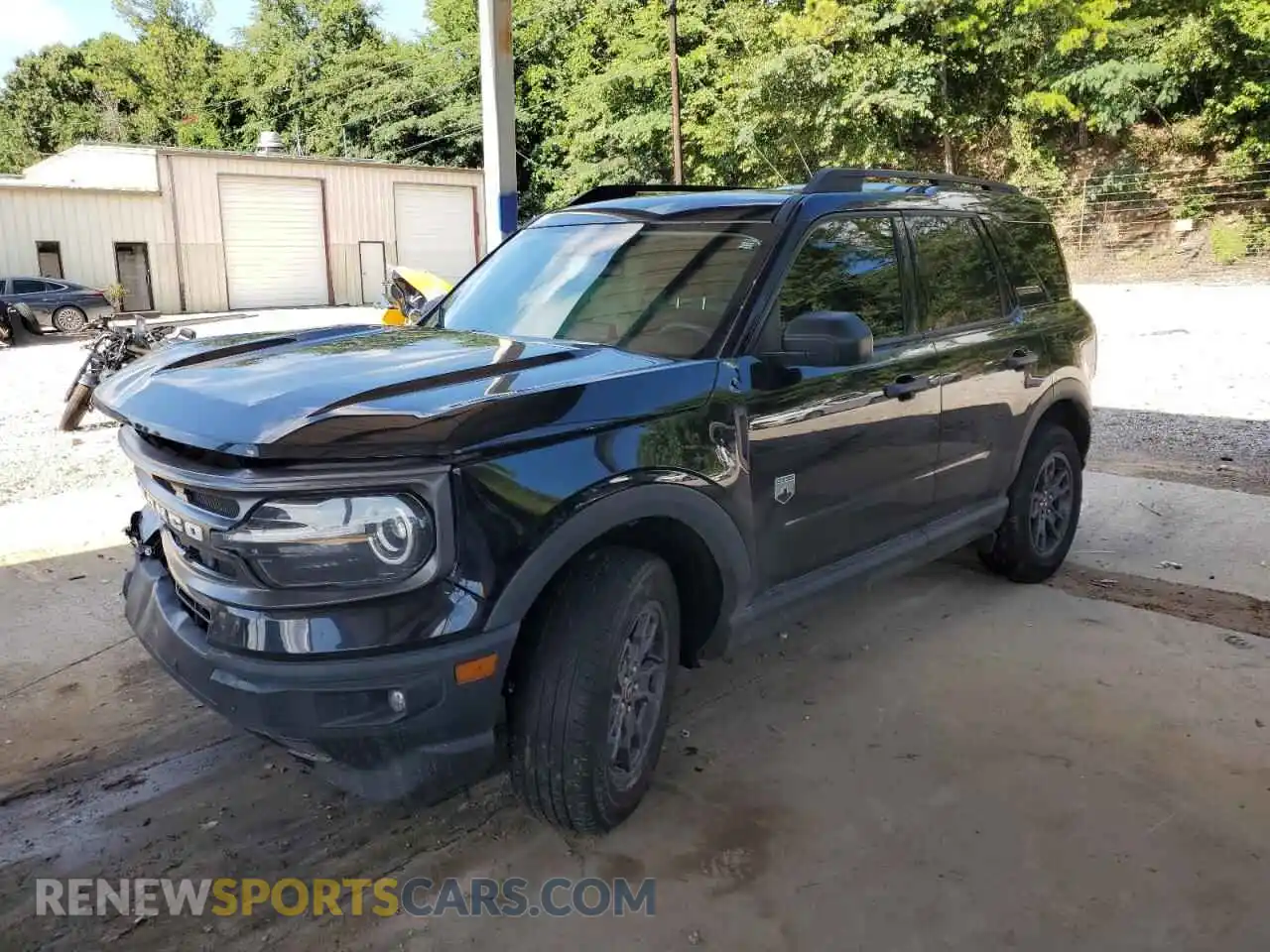 1 Photograph of a damaged car 3FMCR9B65NRD02167 FORD BRONCO 2022