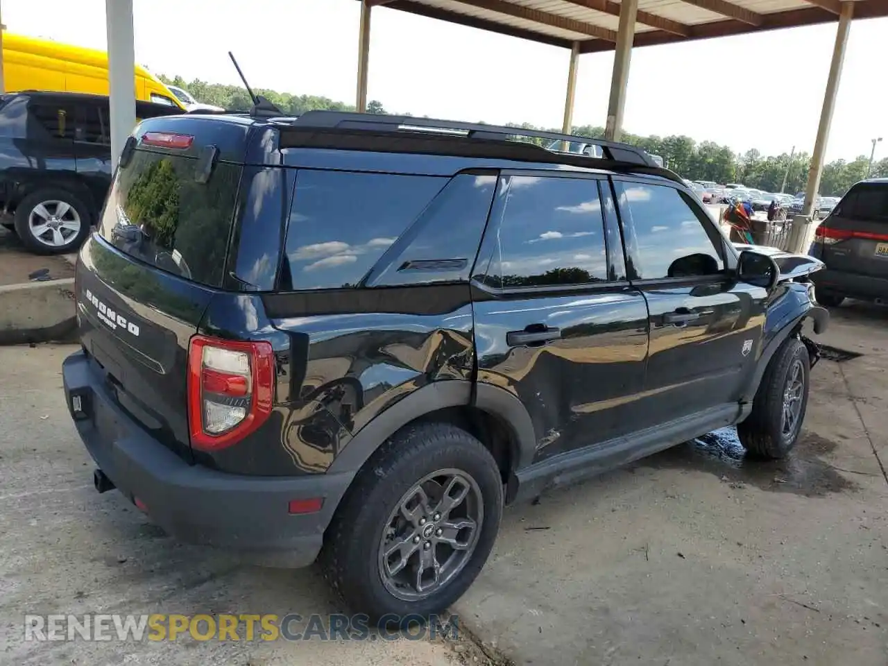3 Photograph of a damaged car 3FMCR9B65NRD02167 FORD BRONCO 2022