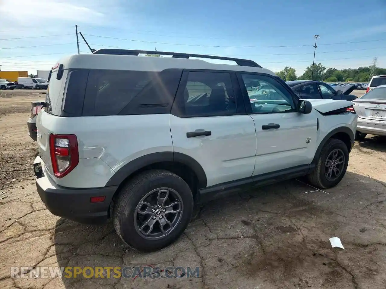 3 Фотография поврежденного автомобиля 3FMCR9B65NRD77810 FORD BRONCO 2022