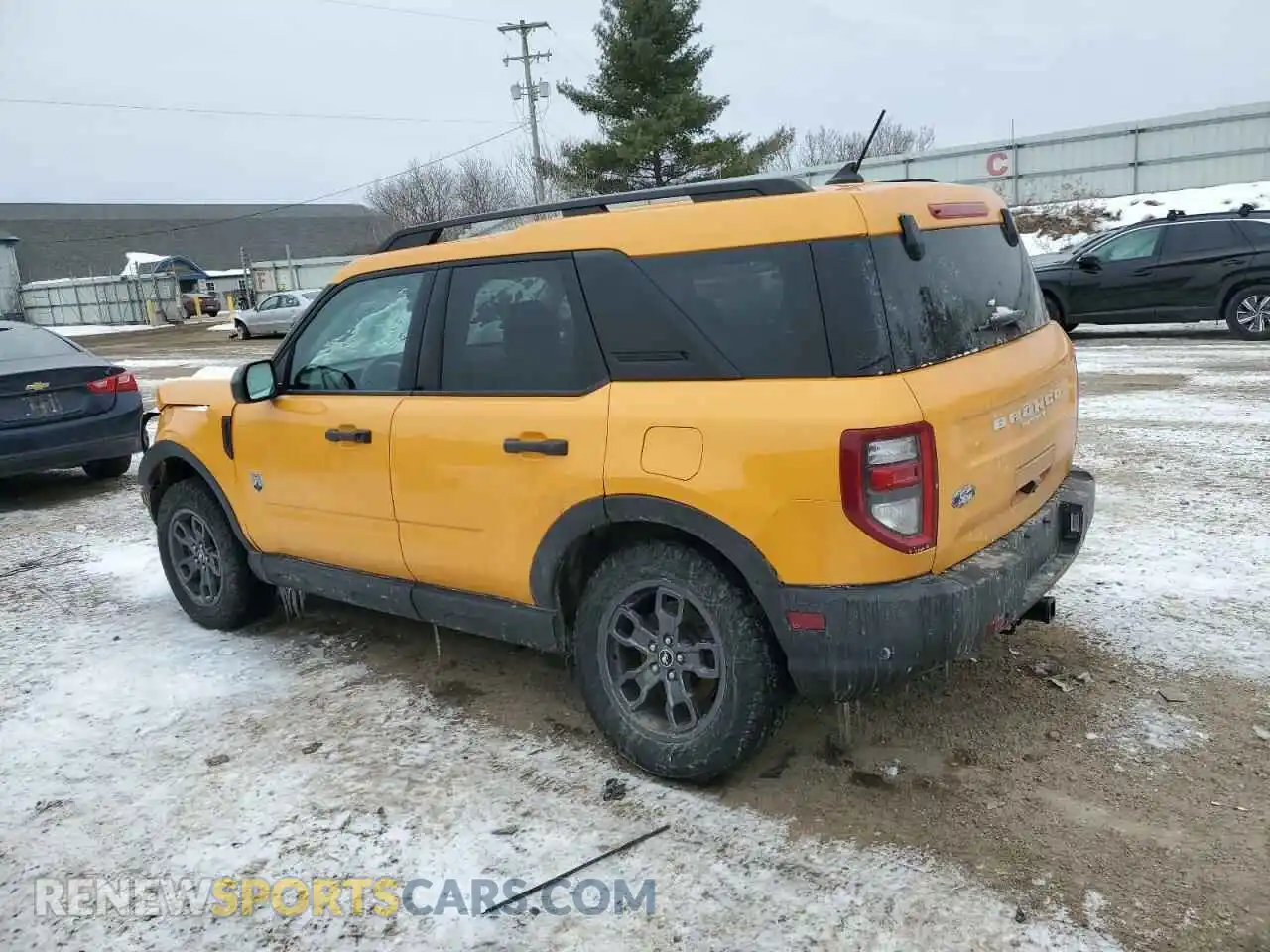 2 Photograph of a damaged car 3FMCR9B65NRD98673 FORD BRONCO 2022