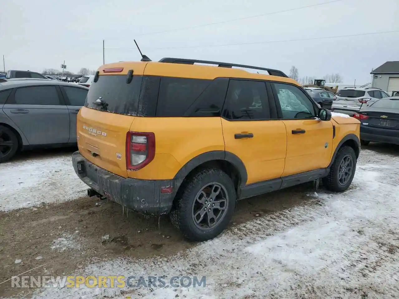3 Photograph of a damaged car 3FMCR9B65NRD98673 FORD BRONCO 2022