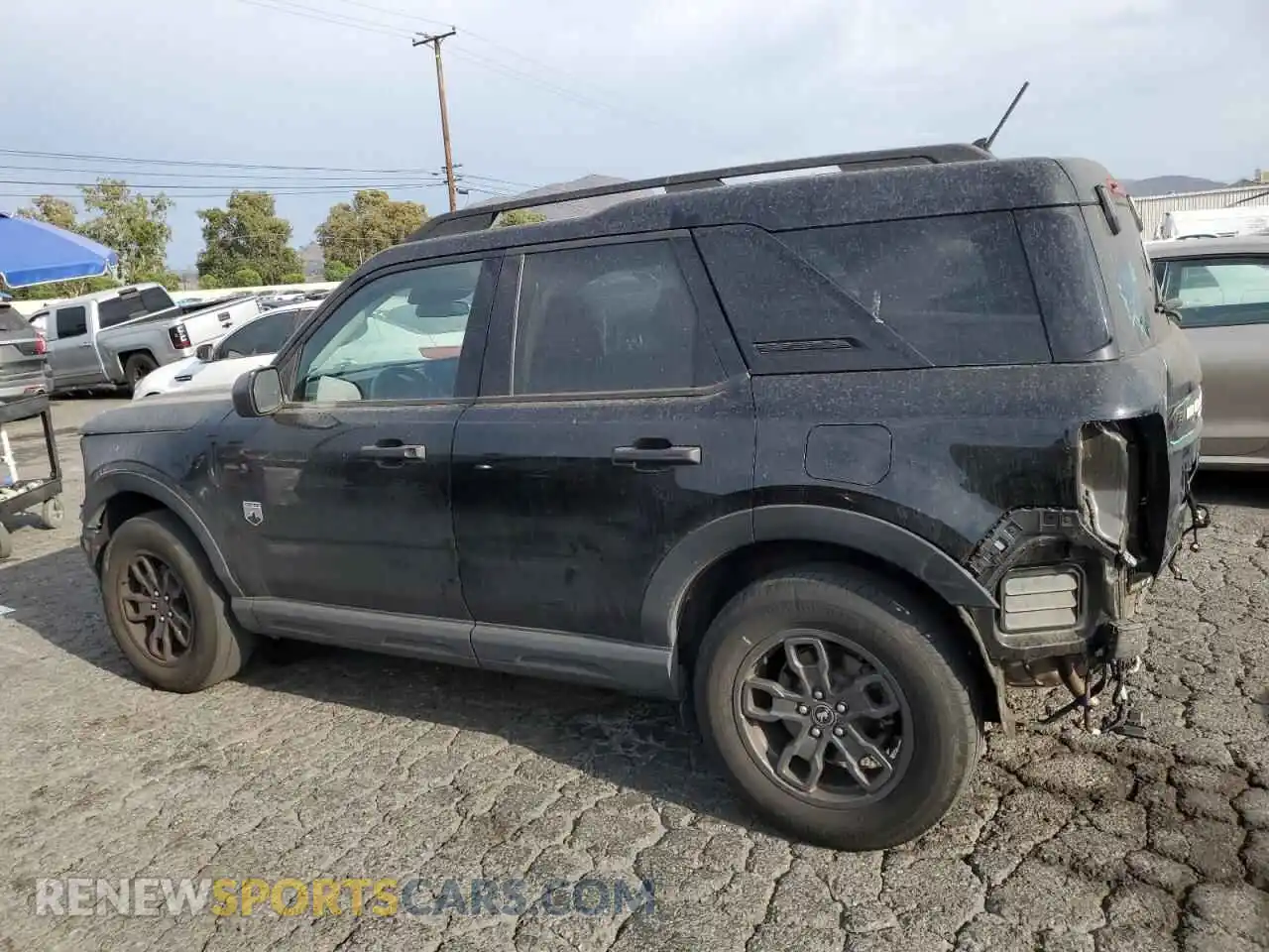 2 Photograph of a damaged car 3FMCR9B65NRE34801 FORD BRONCO 2022