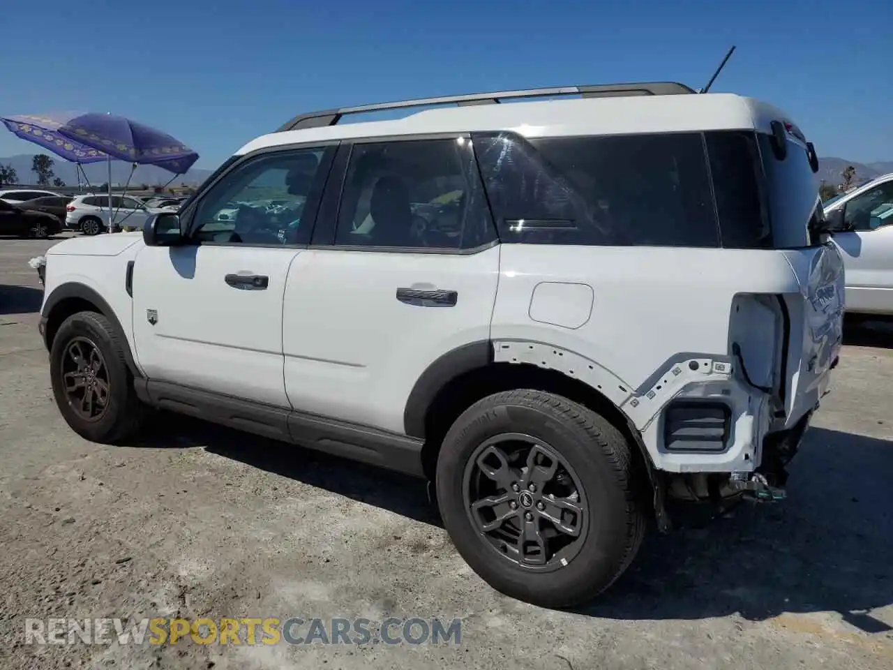 2 Photograph of a damaged car 3FMCR9B66NRE14606 FORD BRONCO 2022