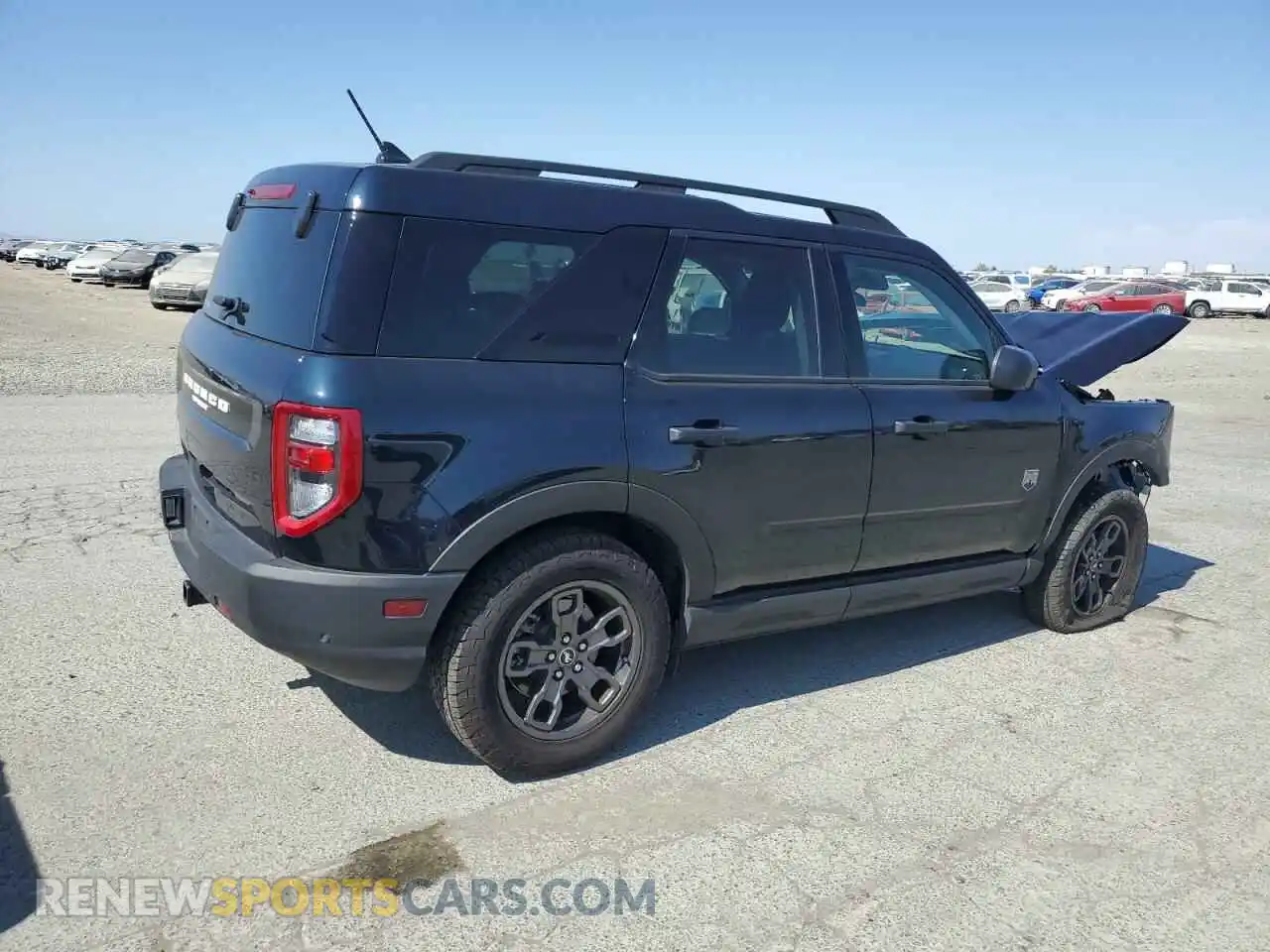 3 fotografías del automóvil dañado 3FMCR9B66NRE14671 FORD BRONCO 2022