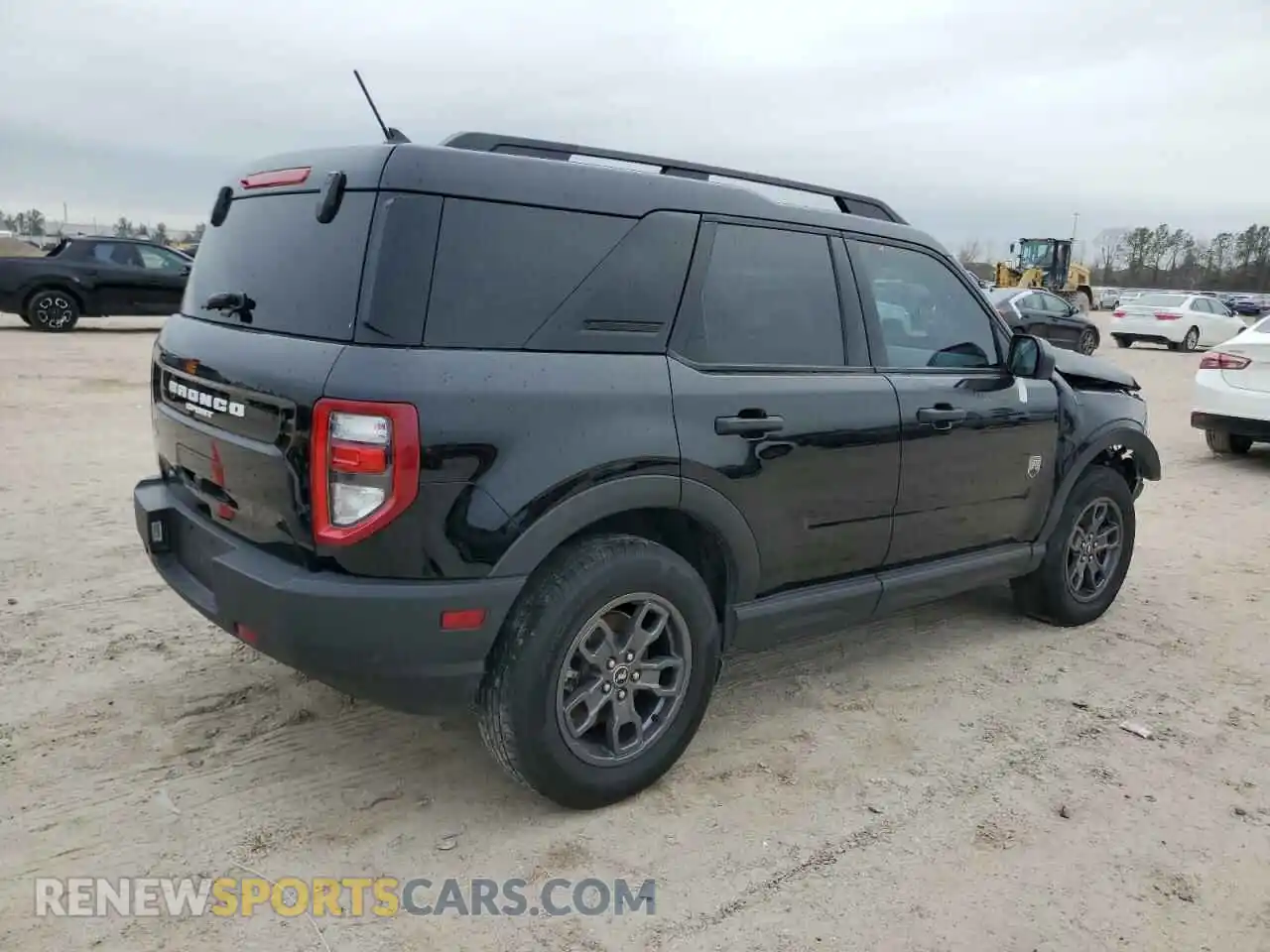 3 Photograph of a damaged car 3FMCR9B66NRE17683 FORD BRONCO 2022