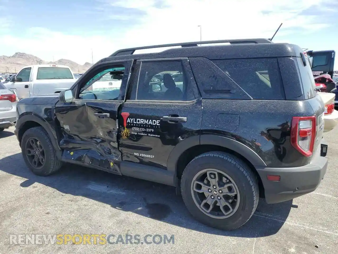 2 Photograph of a damaged car 3FMCR9B68NRE06037 FORD BRONCO 2022