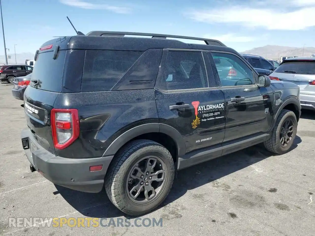 3 Photograph of a damaged car 3FMCR9B68NRE06037 FORD BRONCO 2022