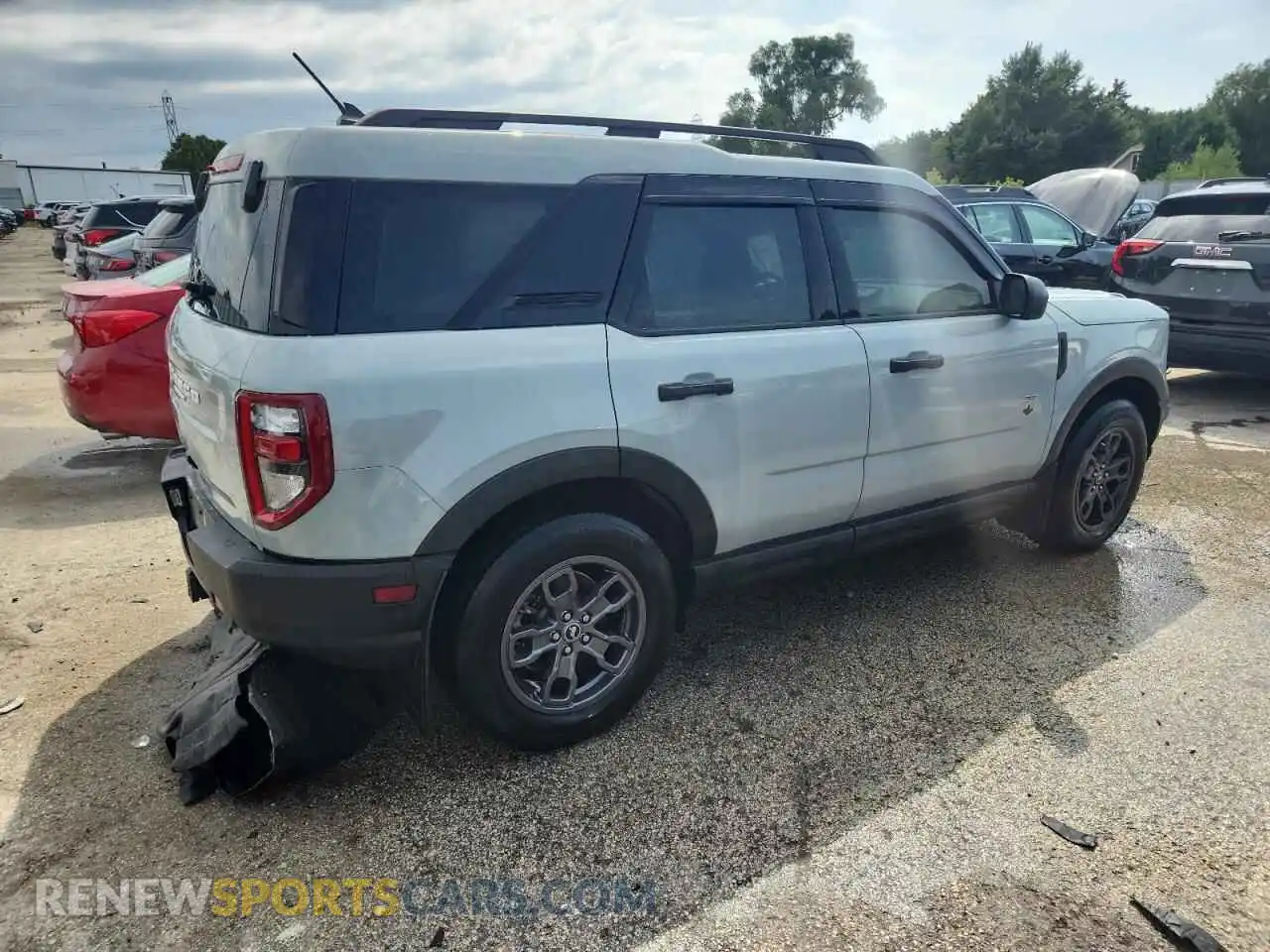 3 Photograph of a damaged car 3FMCR9B69NRD17965 FORD BRONCO 2022