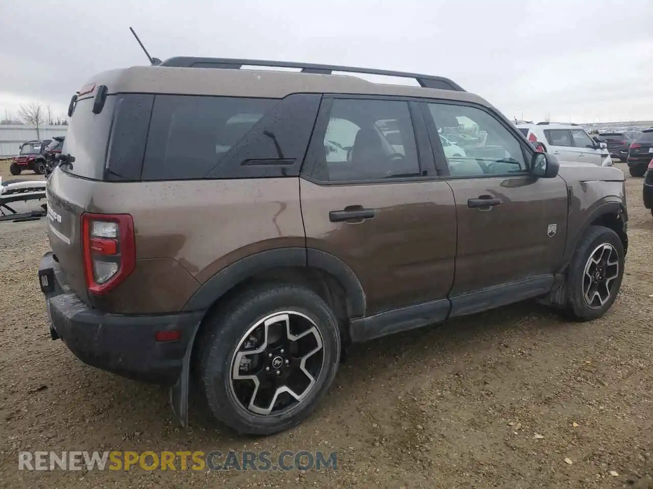 3 Photograph of a damaged car 3FMCR9B69NRD63490 FORD BRONCO 2022