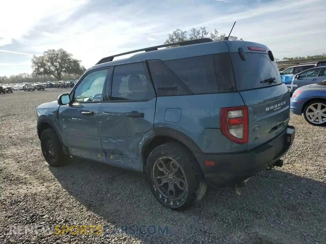 2 Photograph of a damaged car 3FMCR9B69NRD70679 FORD BRONCO 2022