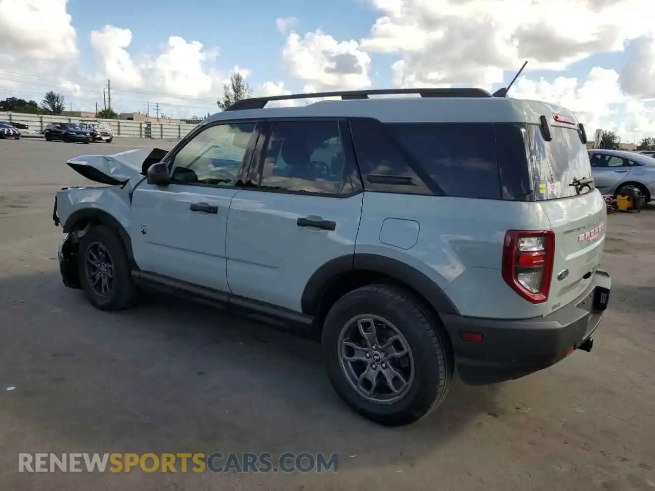 2 Photograph of a damaged car 3FMCR9B6XNRD49632 FORD BRONCO 2022