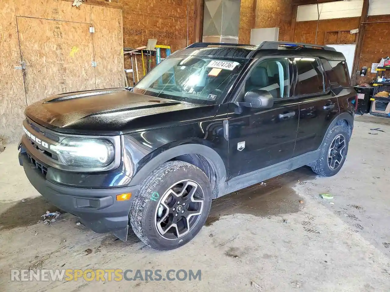 1 Photograph of a damaged car 3FMCR9B6XNRD92304 FORD BRONCO 2022