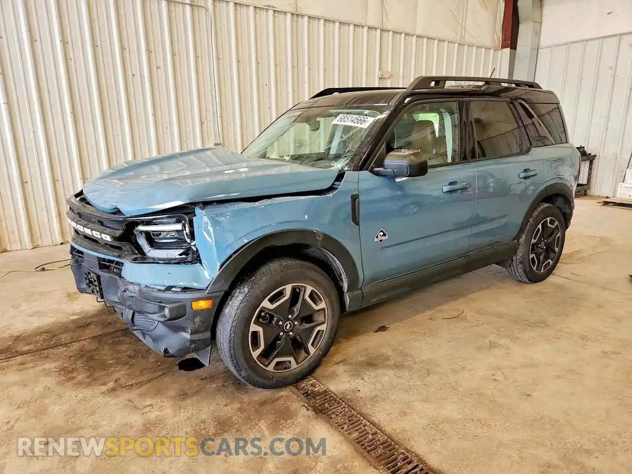 1 Photograph of a damaged car 3FMCR9C60NRD30733 FORD BRONCO 2022