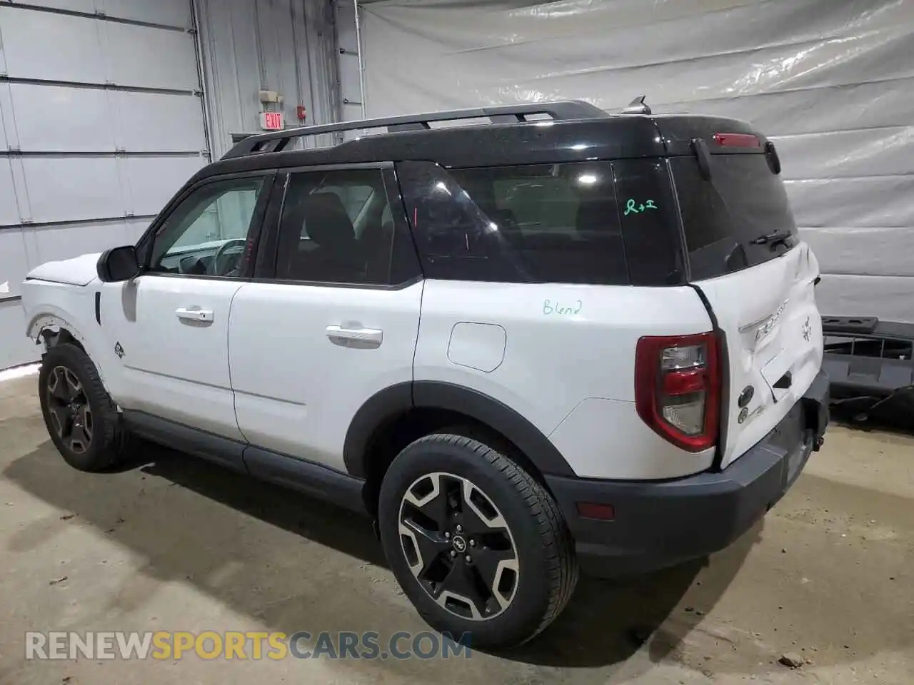 2 Photograph of a damaged car 3FMCR9C60NRD36189 FORD BRONCO 2022