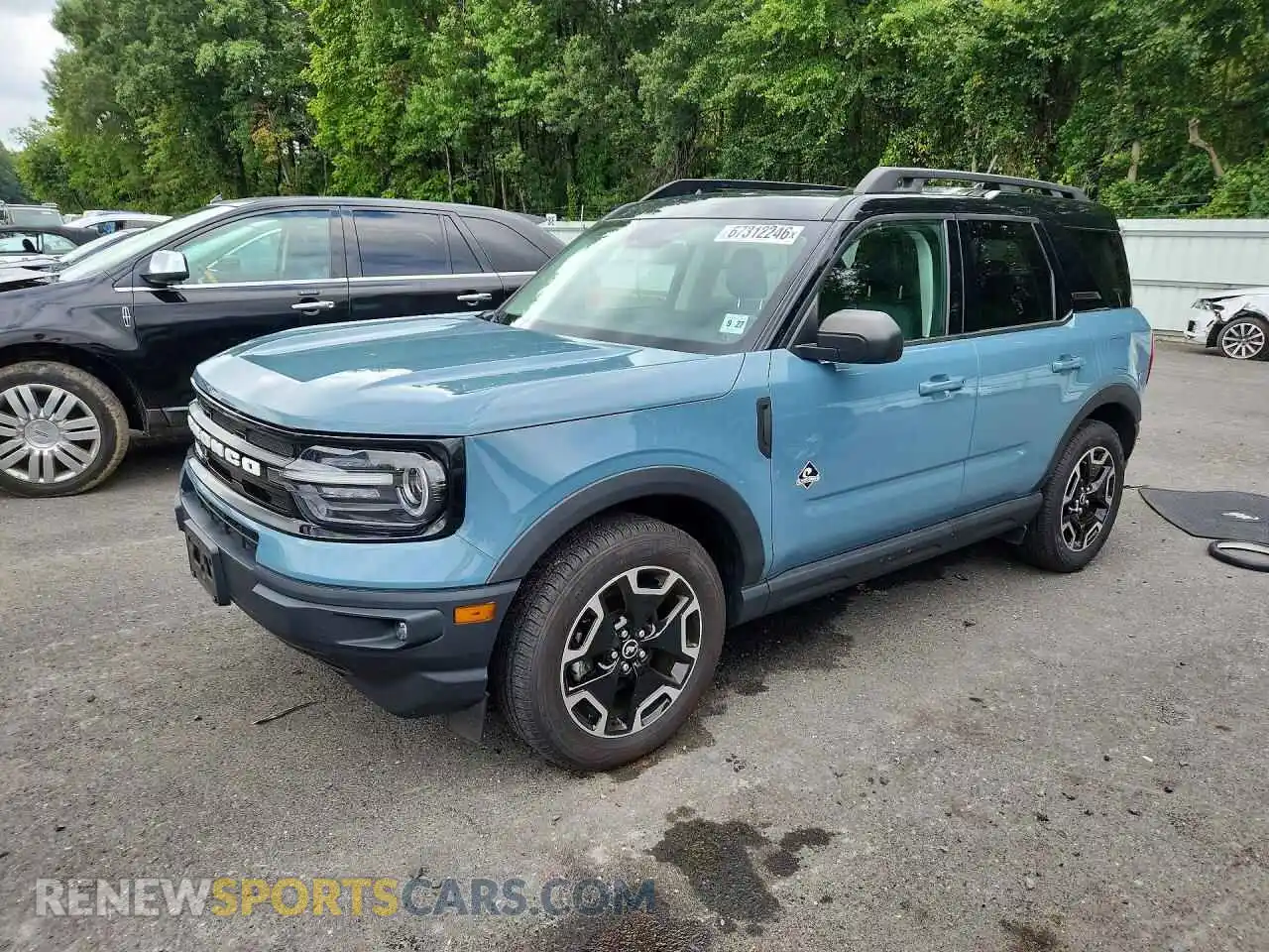 1 Photograph of a damaged car 3FMCR9C61NRD87541 FORD BRONCO 2022