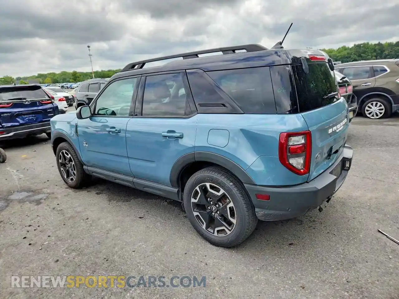 2 Photograph of a damaged car 3FMCR9C61NRD87541 FORD BRONCO 2022