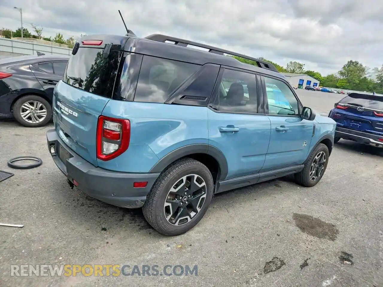 3 Photograph of a damaged car 3FMCR9C61NRD87541 FORD BRONCO 2022