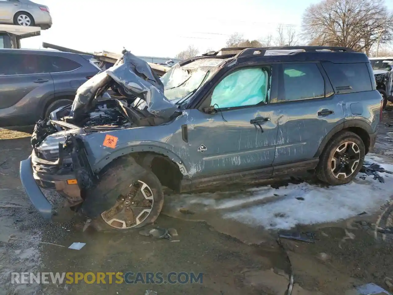 1 Photograph of a damaged car 3FMCR9C64NRD44280 FORD BRONCO 2022
