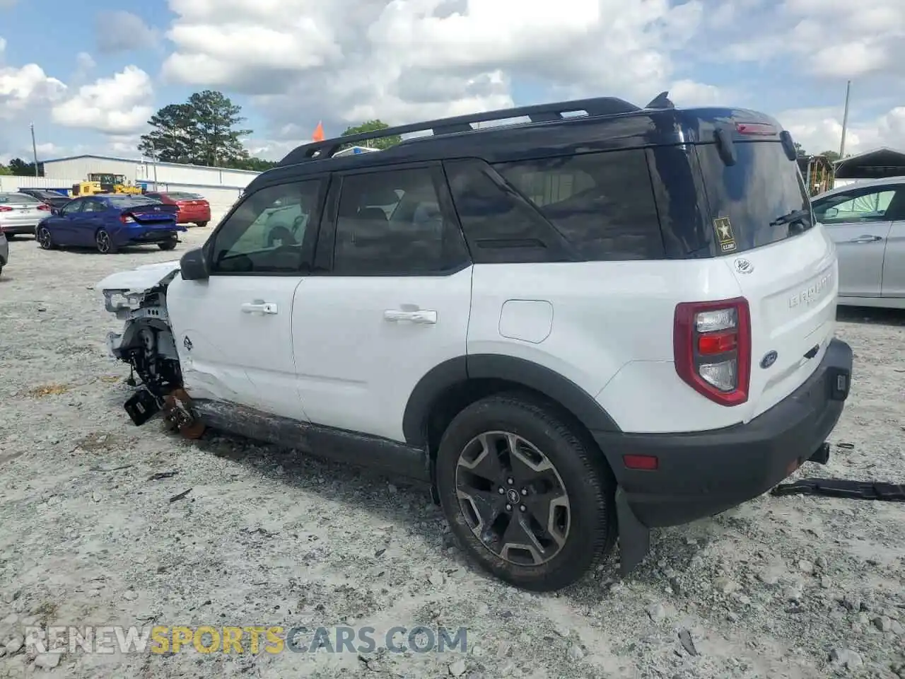 2 fotografías del automóvil dañado 3FMCR9C64NRE29510 FORD BRONCO 2022