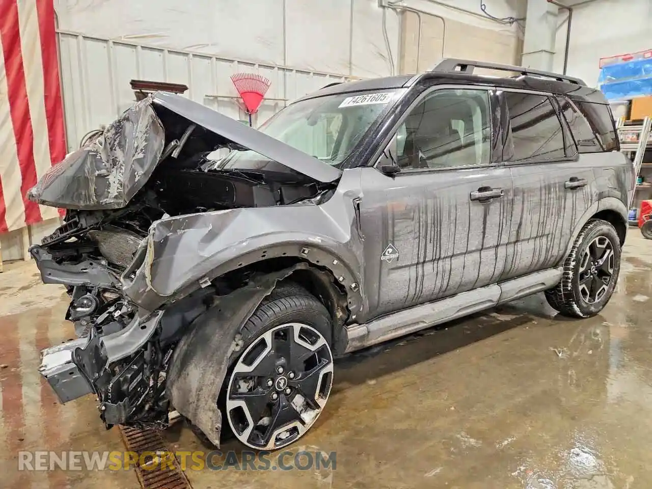 1 Photograph of a damaged car 3FMCR9C67NRD51112 FORD BRONCO 2022