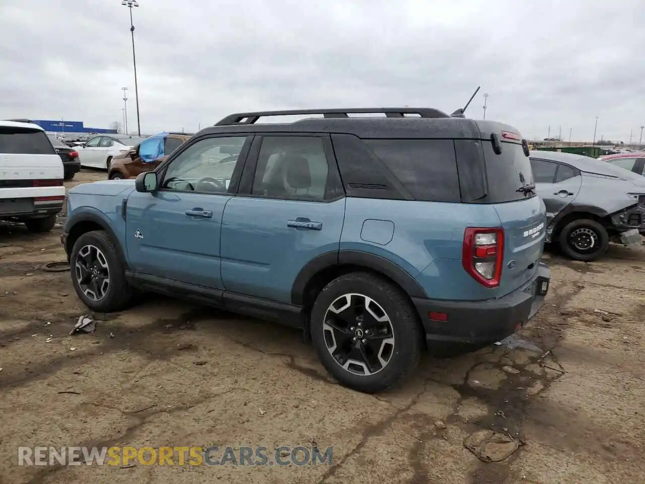 2 Photograph of a damaged car 3FMCR9C68NRD21956 FORD BRONCO 2022