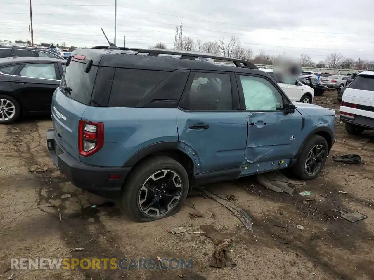 3 Photograph of a damaged car 3FMCR9C68NRD21956 FORD BRONCO 2022