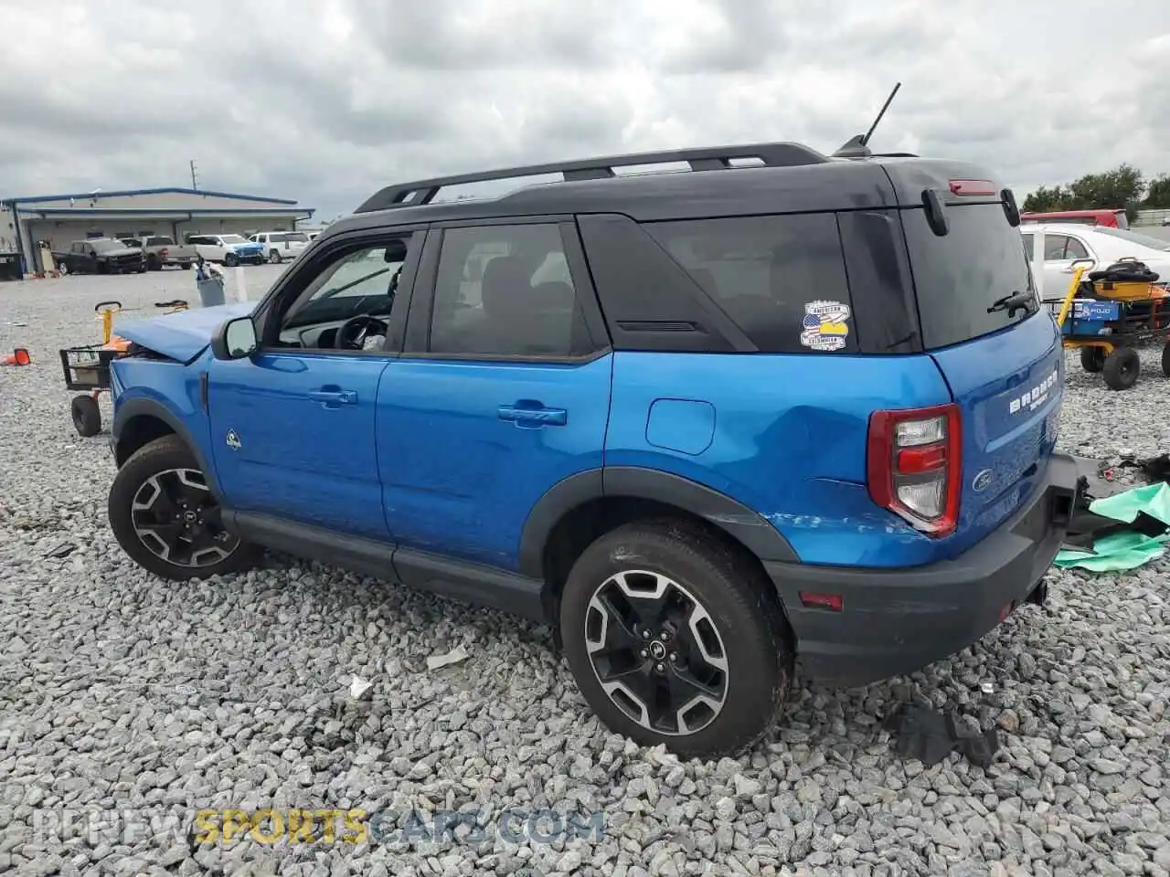 2 Photograph of a damaged car 3FMCR9C68NRE29994 FORD BRONCO 2022