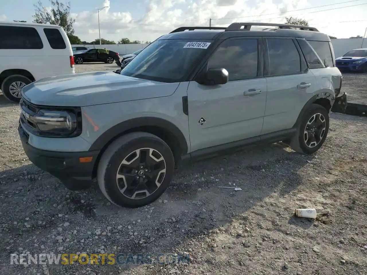 1 Photograph of a damaged car 3FMCR9C6XNRD08268 FORD BRONCO 2022