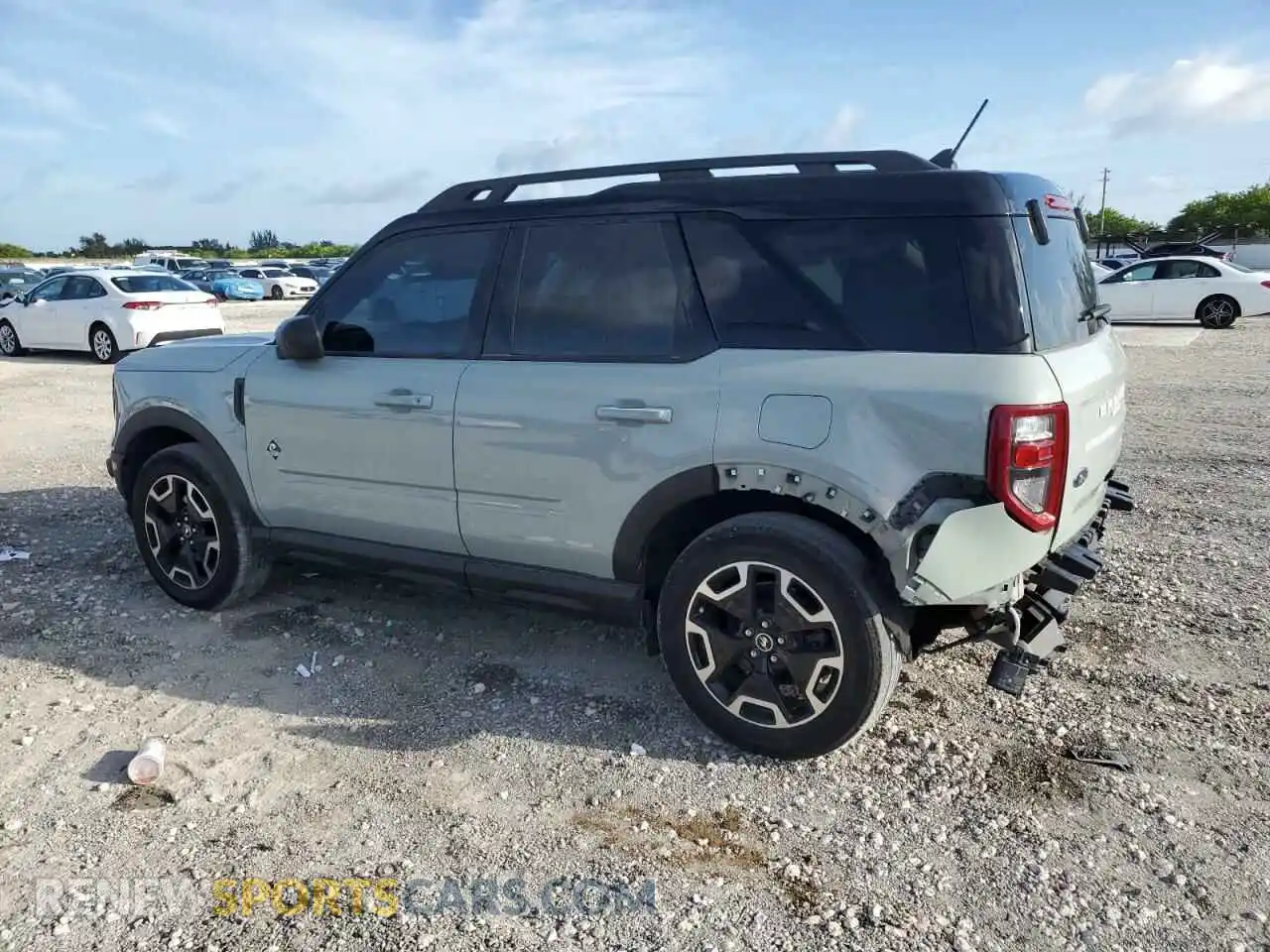 2 Photograph of a damaged car 3FMCR9C6XNRD08268 FORD BRONCO 2022