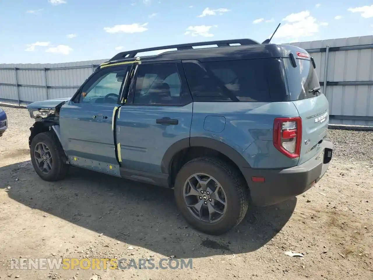 2 Photograph of a damaged car 3FMCR9D90NRD00317 FORD BRONCO 2022