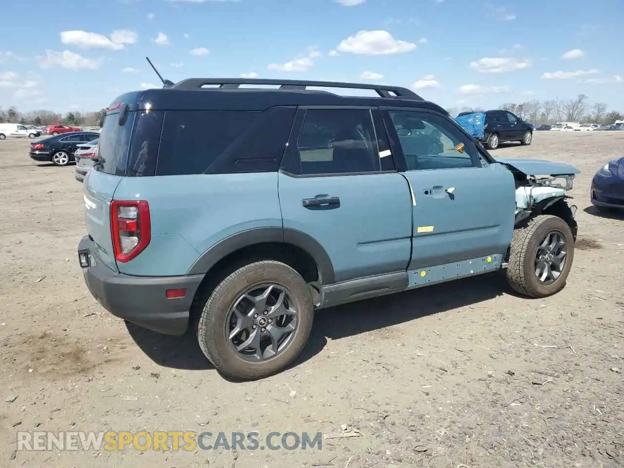 3 Photograph of a damaged car 3FMCR9D90NRD00317 FORD BRONCO 2022