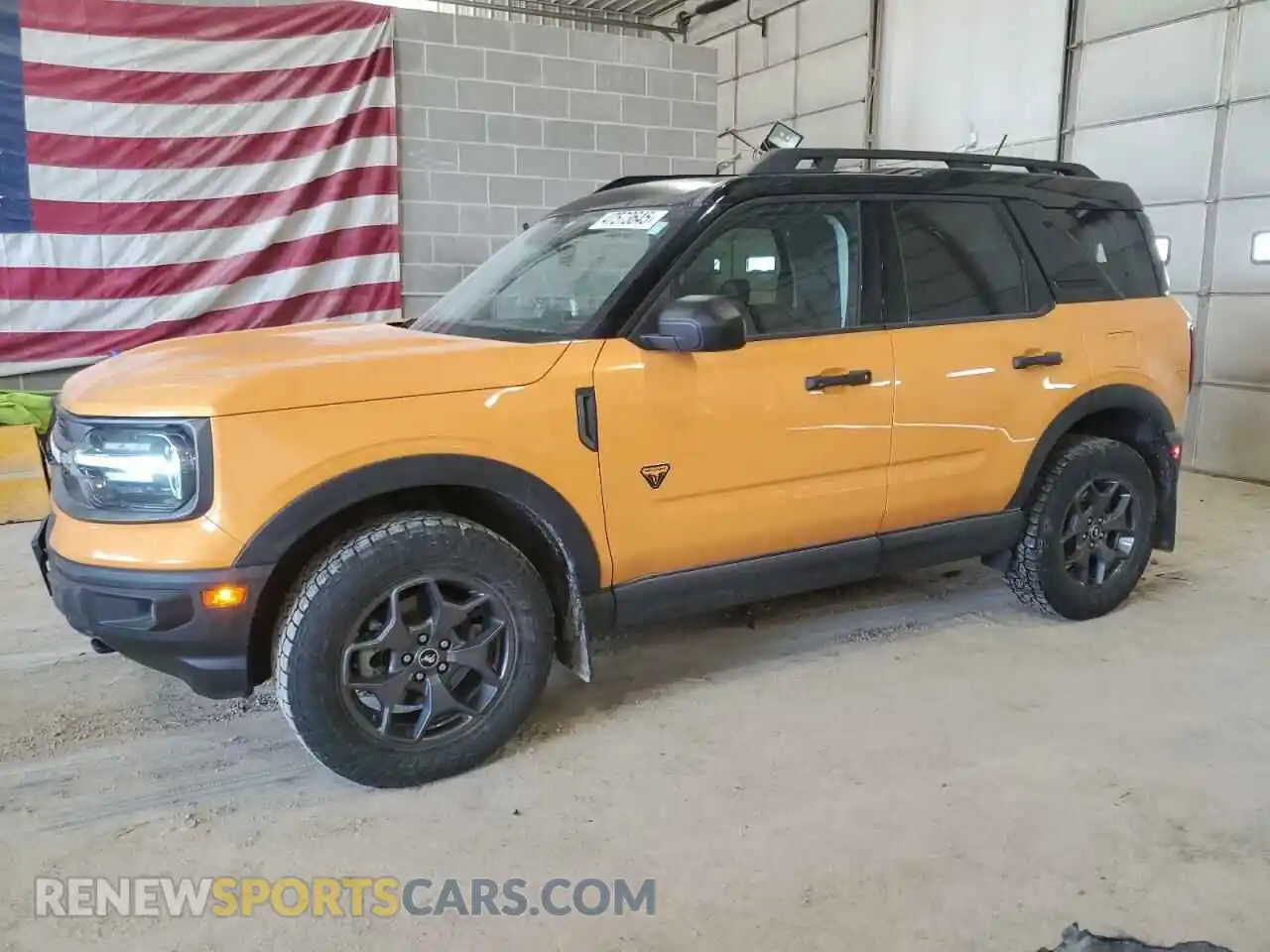 1 Photograph of a damaged car 3FMCR9D91NRD15098 FORD BRONCO 2022