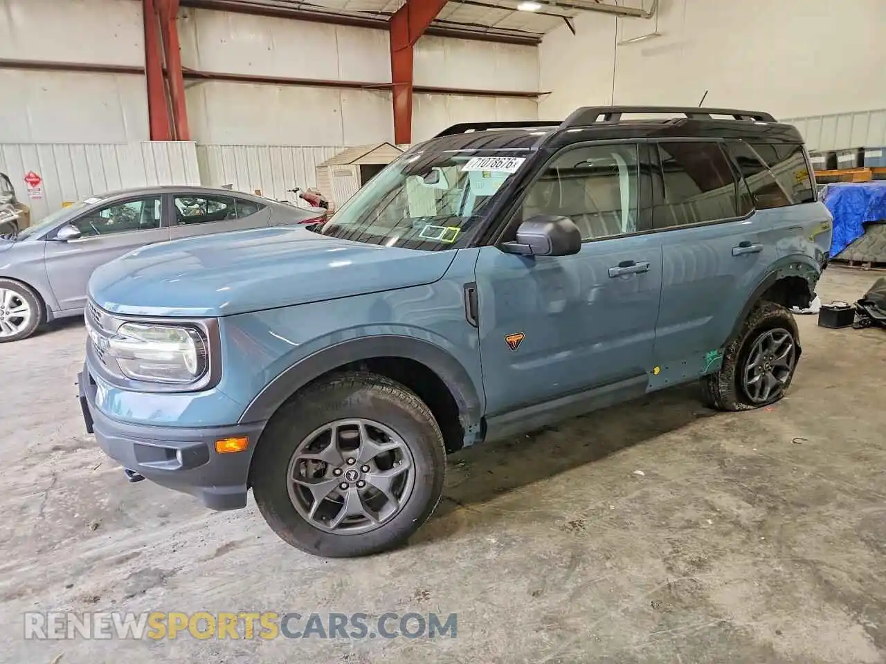 1 Photograph of a damaged car 3FMCR9D91NRD68738 FORD BRONCO 2022