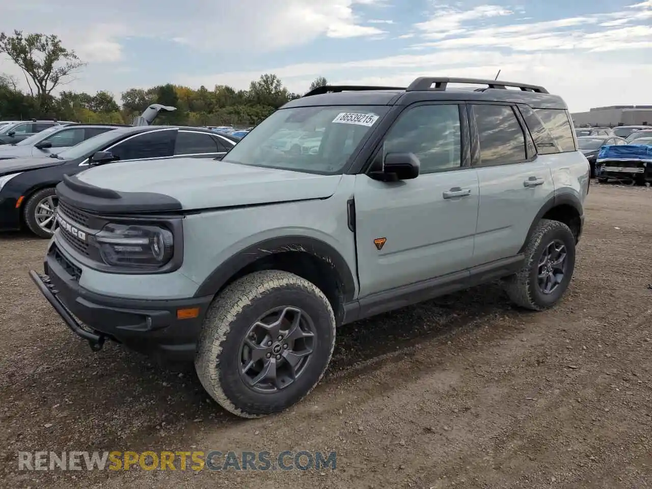 1 Photograph of a damaged car 3FMCR9D91NRD80355 FORD BRONCO 2022
